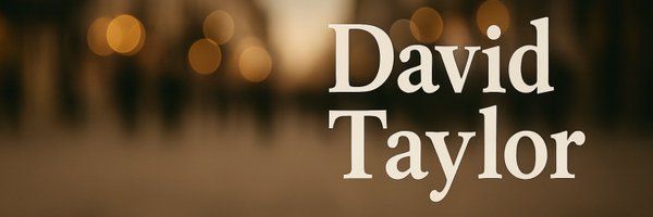davidtaylor0390 Profile Banner