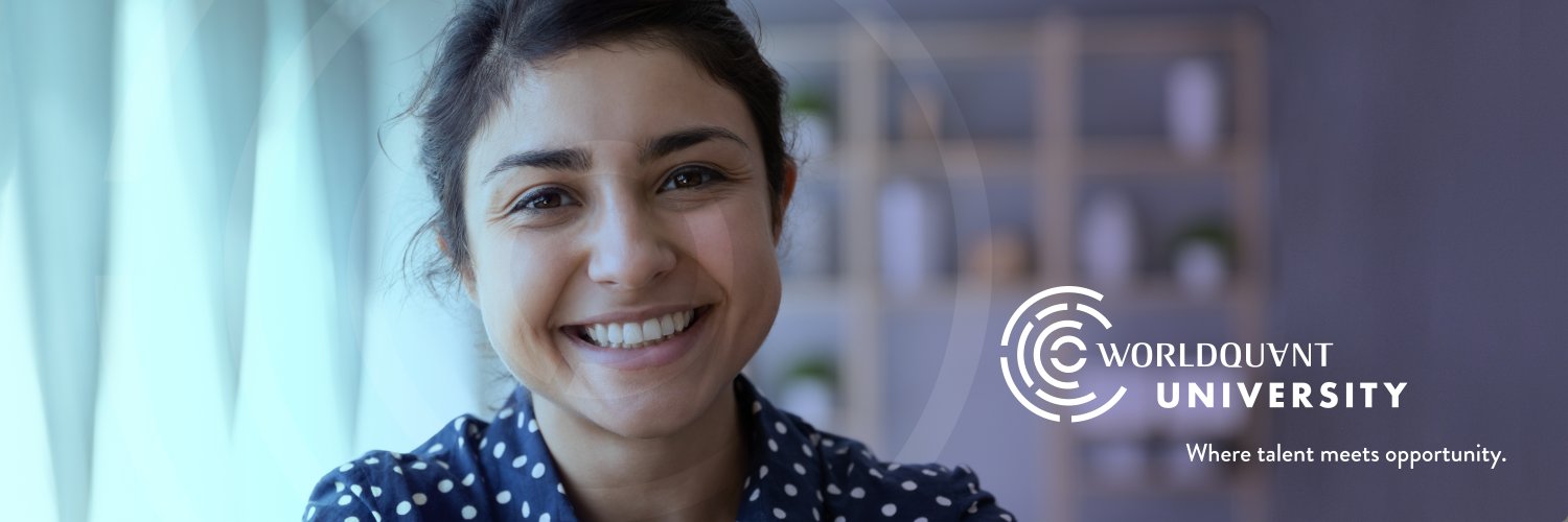 WorldQuantUniversity banner