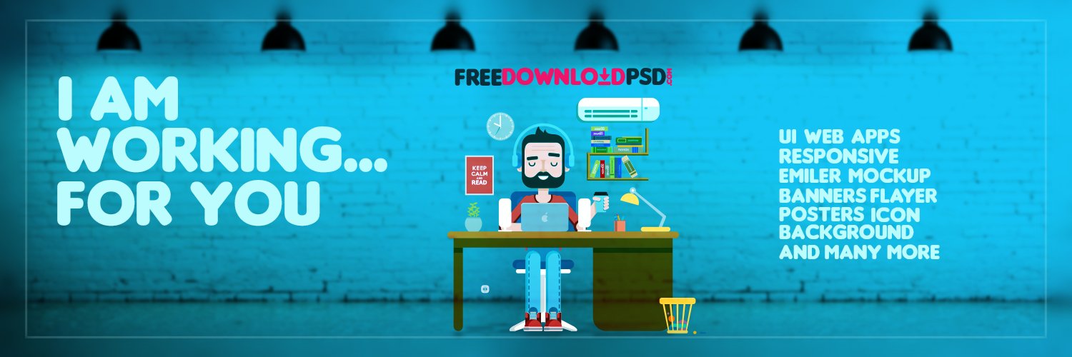 Free Download PSD banner