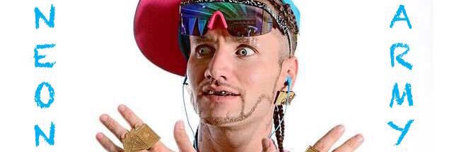 RiFF RAFF’S NEON ARMY banner