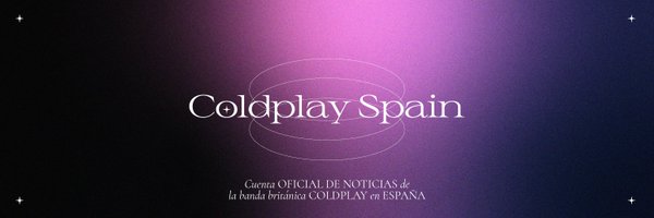 Coldplay Spain Profile Banner