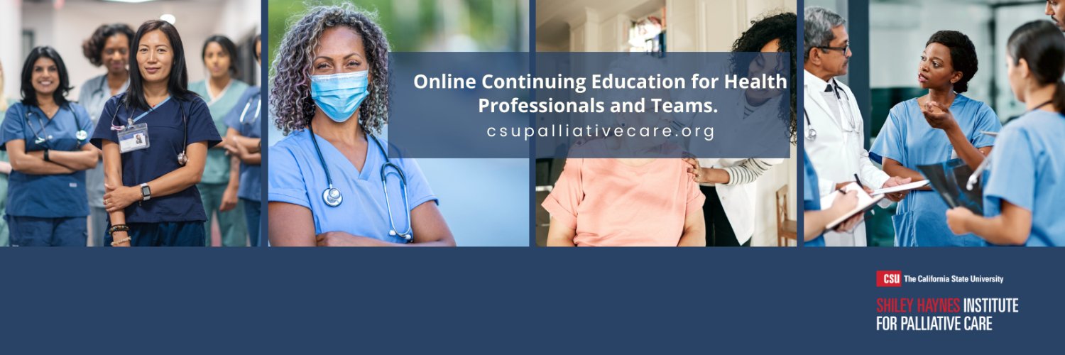 CSU Shiley Haynes Institute for Palliative Care's banner