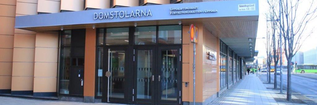 Uppsala tingsrätt banner