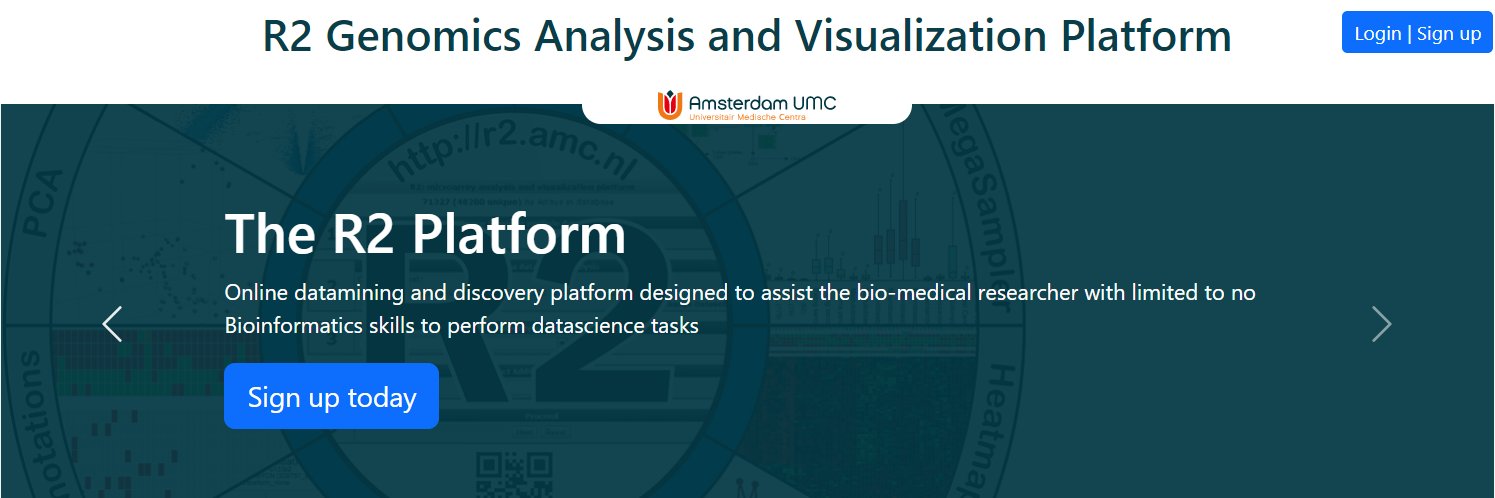 R2:Online Genome Analysis & Visualization Platform's banner