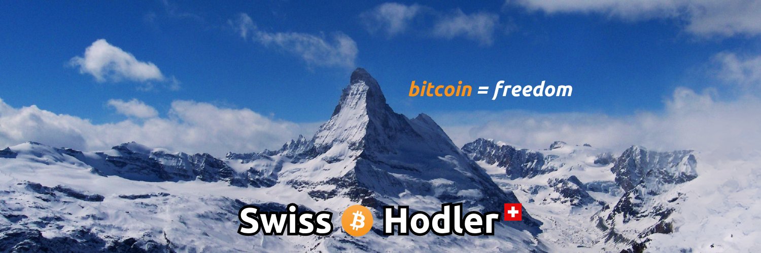 Swiss Bitcoin Hodler 🇨🇭's banner