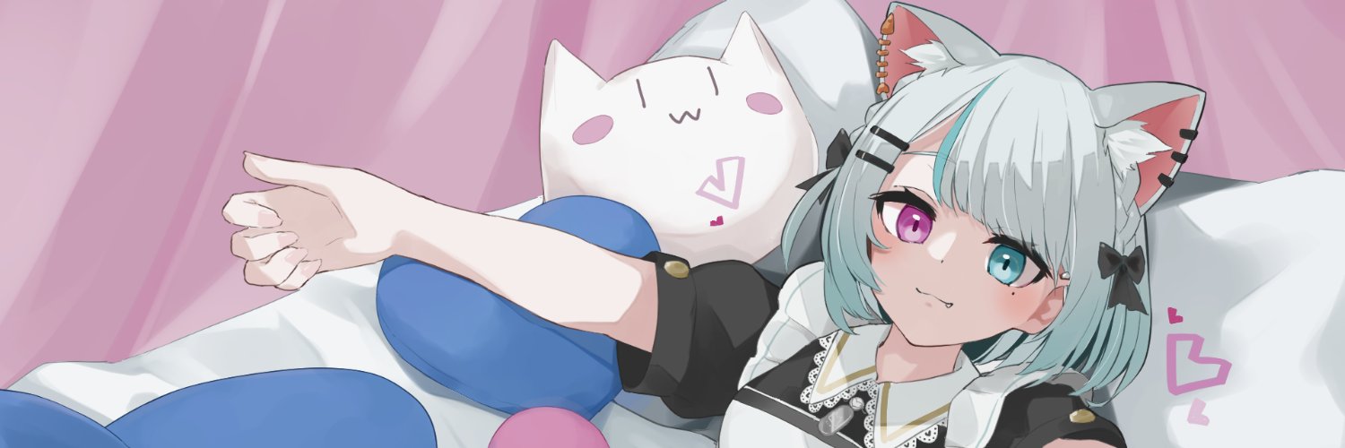 ねこめぐんそう。🐟🤍🐱 banner