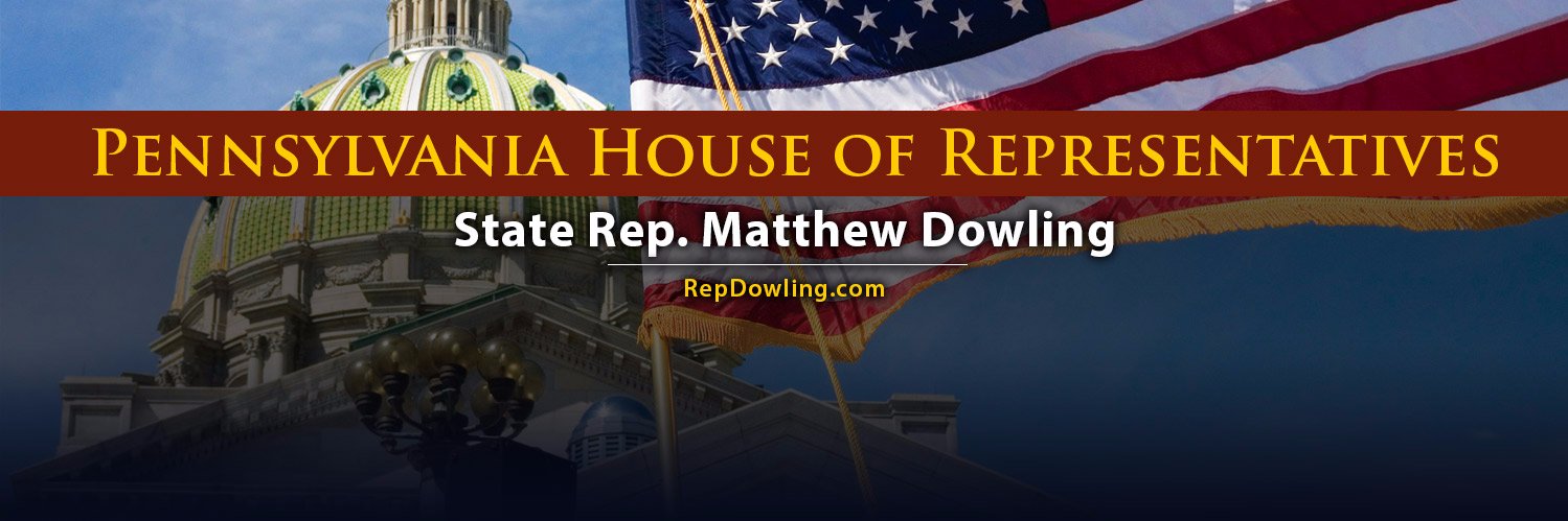 Rep. Matthew Dowling banner