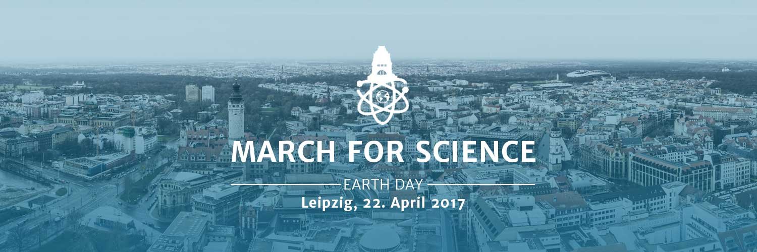 ScienceMarchLeipzig banner