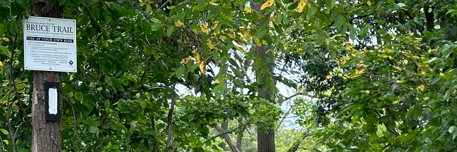 Niagara Bruce Trail banner