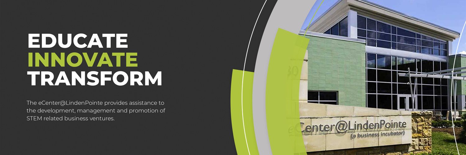 eCenter@LindenPointe - a Business Incubator banner