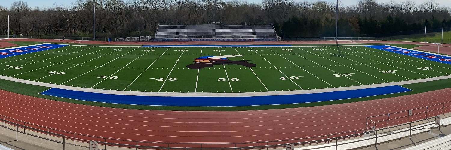 Seaman High Track banner