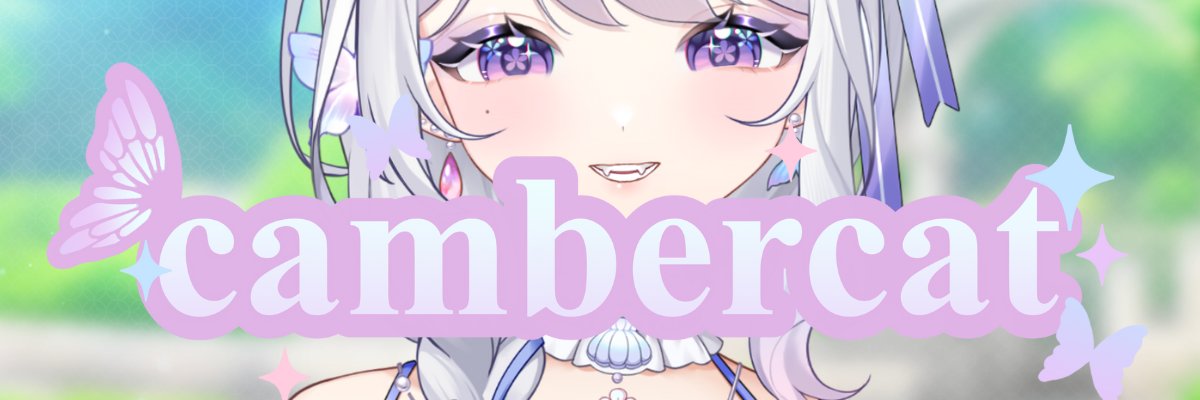 cambercat 🌸🌱 banner