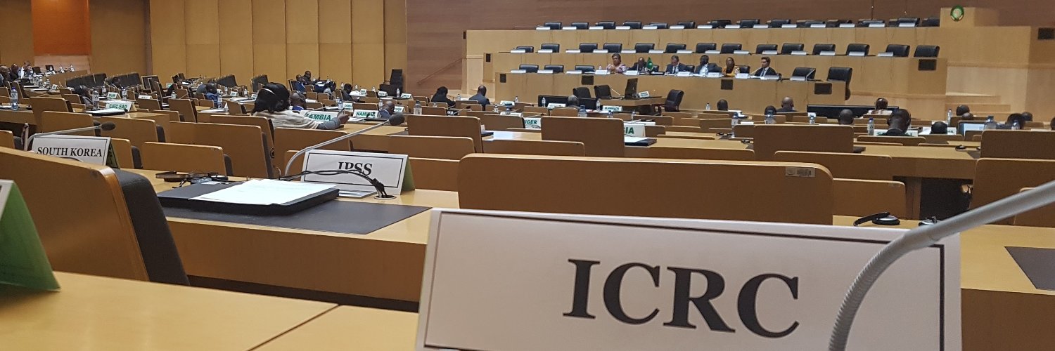 ICRC to AfricanUnion's banner