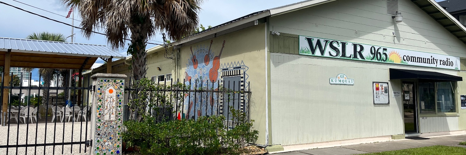 WSLR News 96.5 FM in Sarasota banner