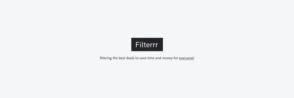 Filterrr_com Profile Banner