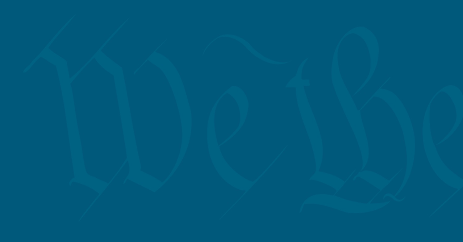 We the People banner