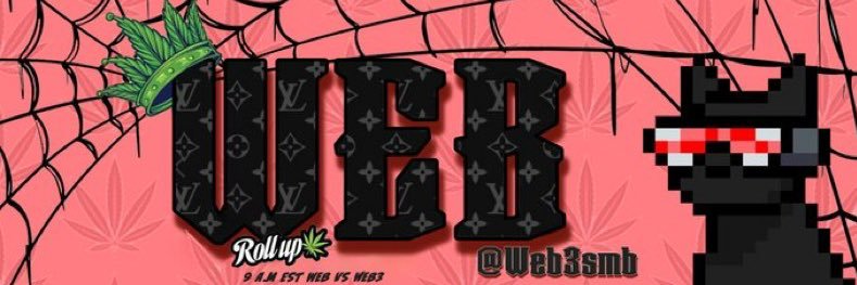 Web's banner