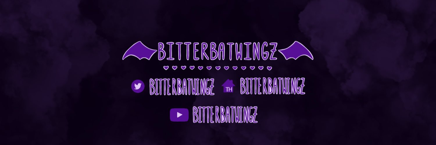 bitterbatwingz's profile banner image