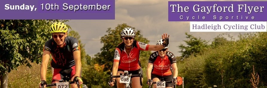 Hadleigh CyclingClub banner