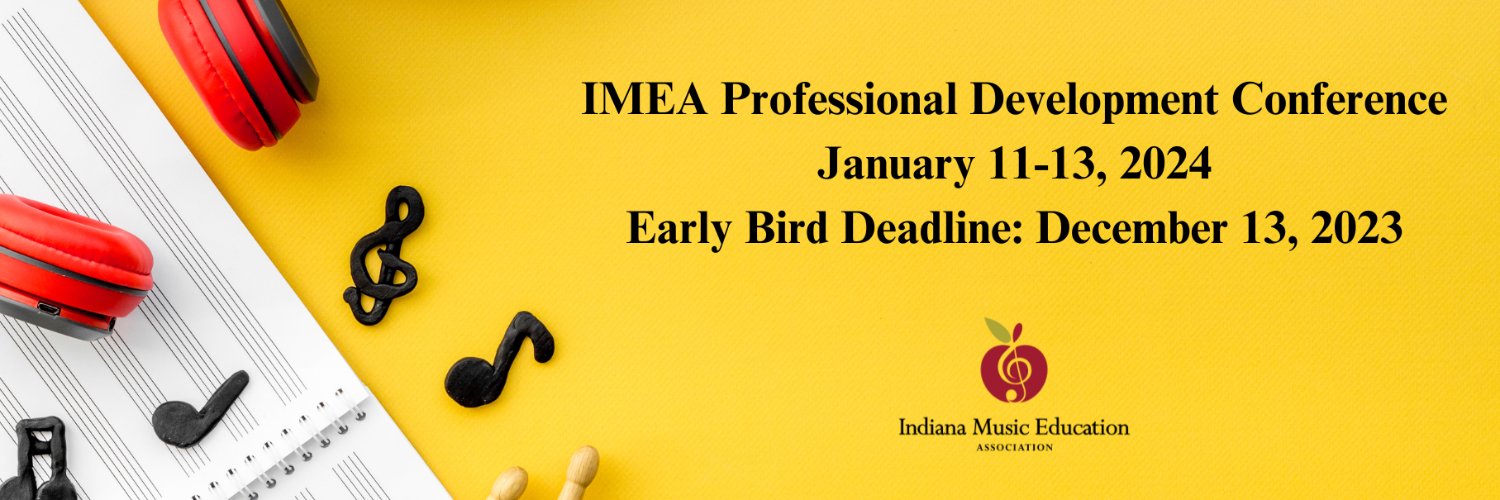 IN Music Ed Assn banner