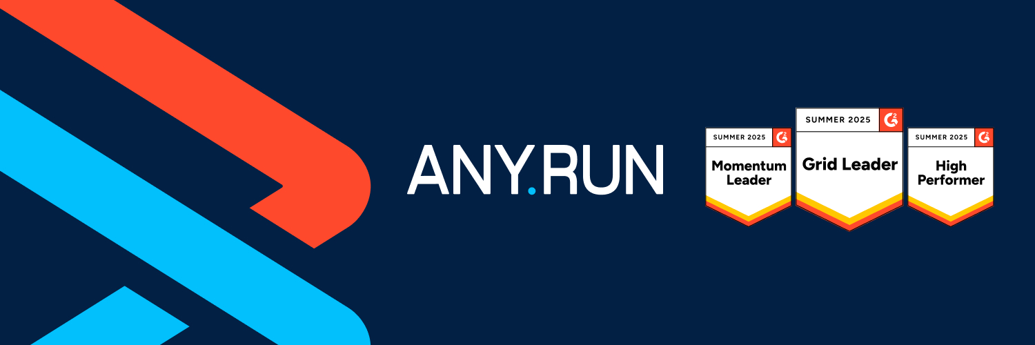 ANY.RUN's banner