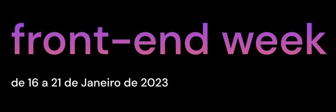 Frontendweek banner