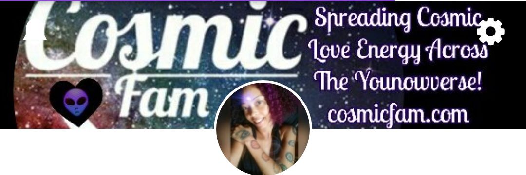 Cosmic Fam 👽🖖🏼💜 banner