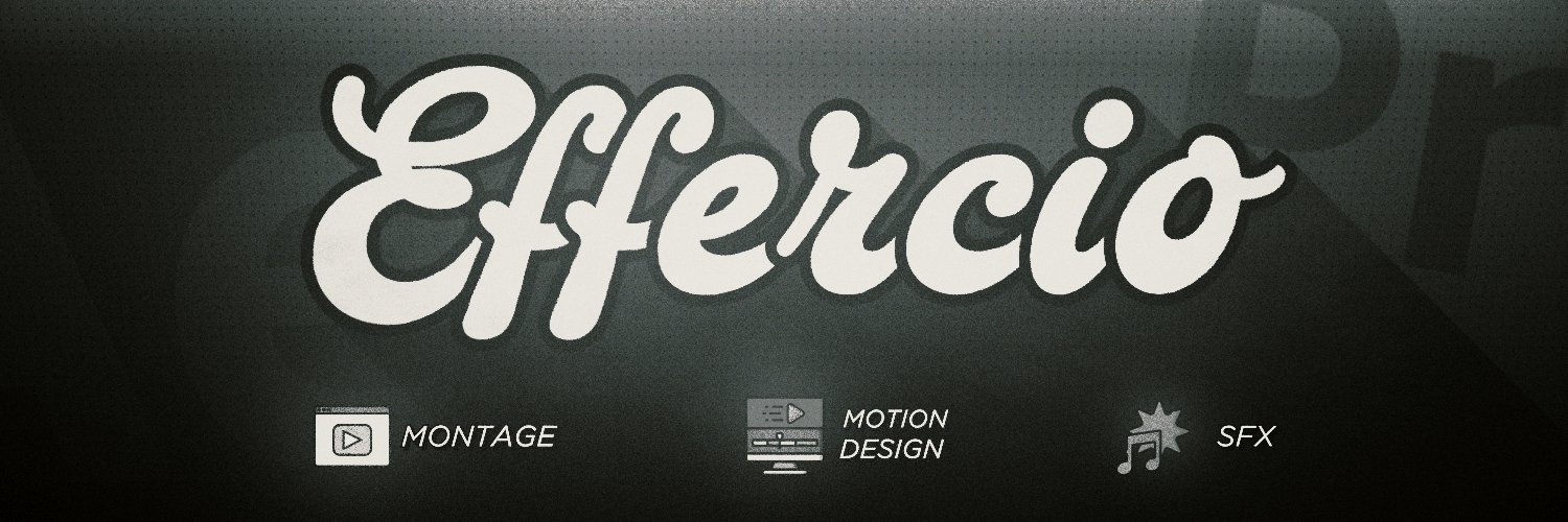 Effercio 🇧🇪 - Motion Design & Montage banner