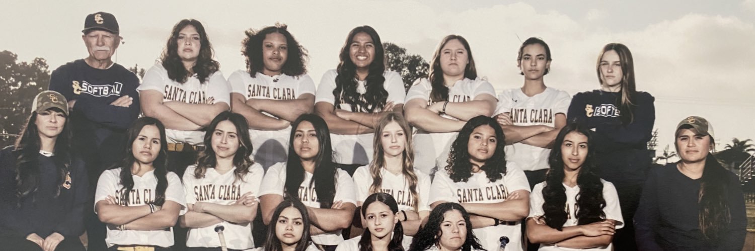 Santa Clara Softball banner