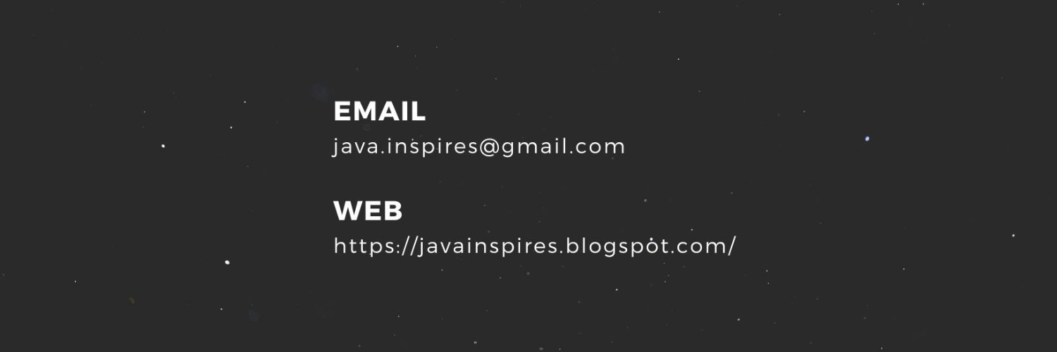 Java Inspires banner