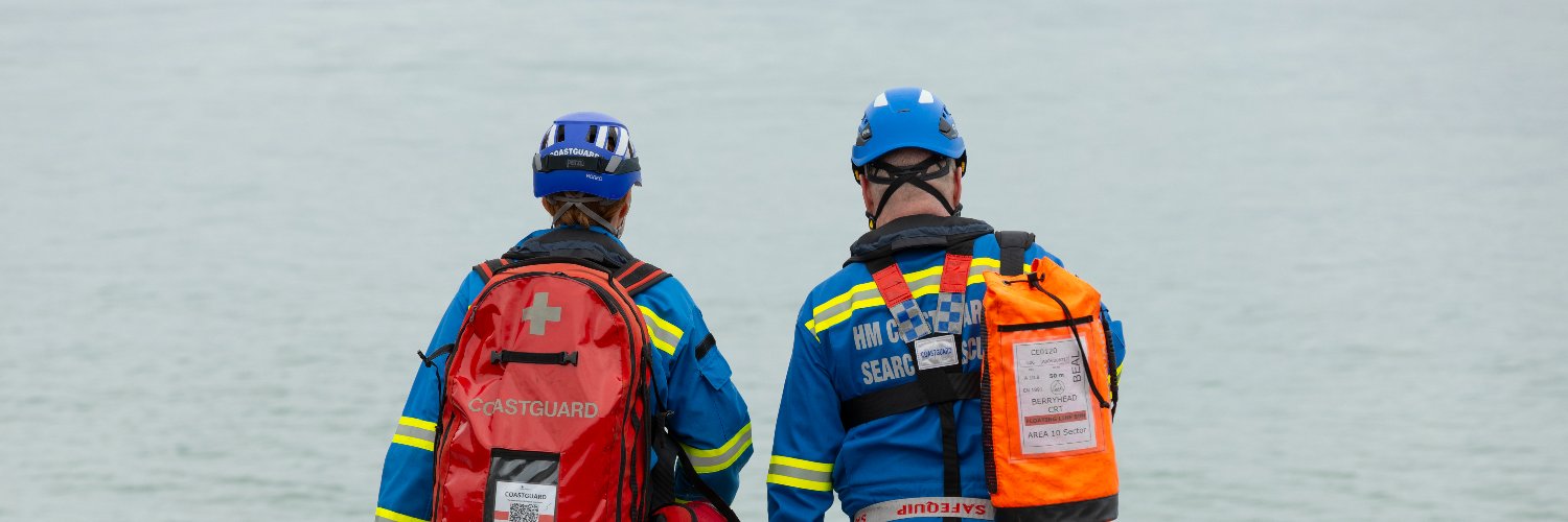 HM Coastguard's banner