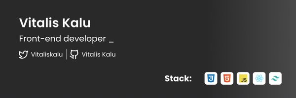 VitalisKalu Profile Banner