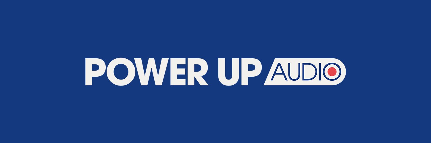 Power Up Audio banner