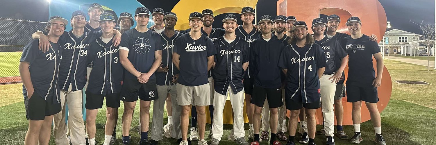 Xavier Club Baseball banner