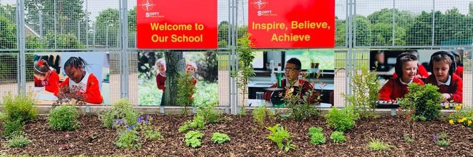 Scott Primary School banner