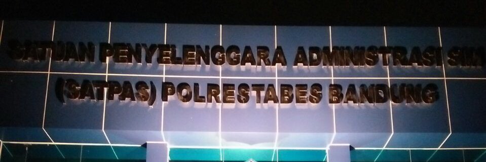 Satpas Polrestabes Bandung banner