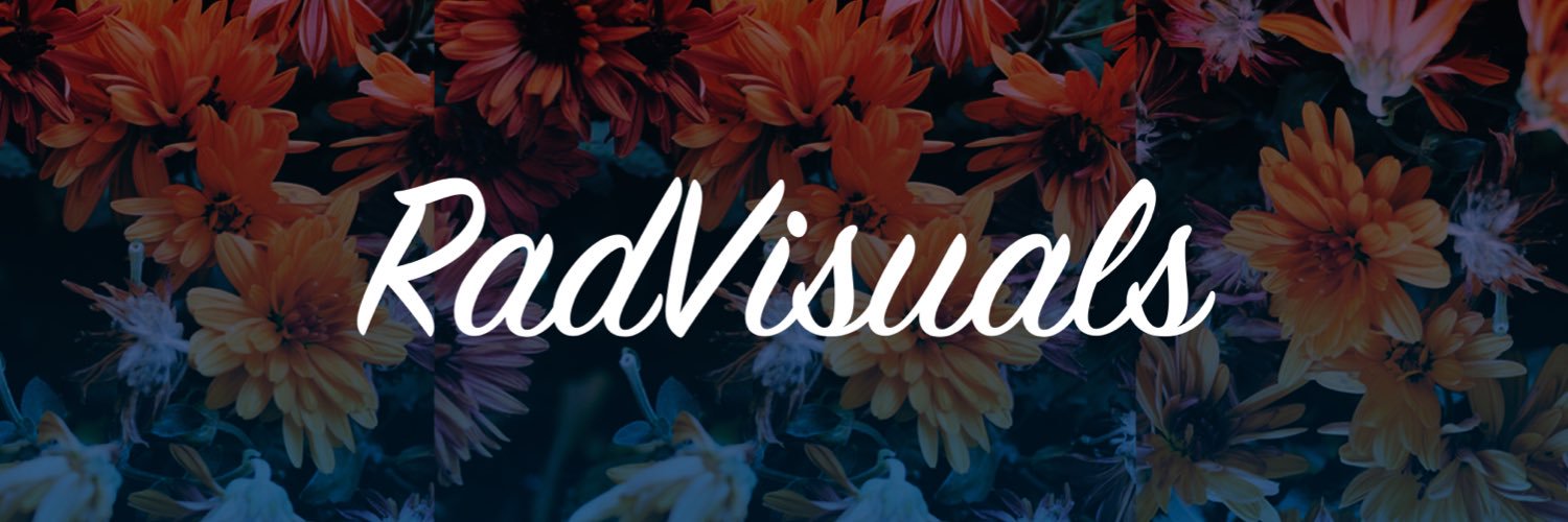 Rad Visuals ✨ banner