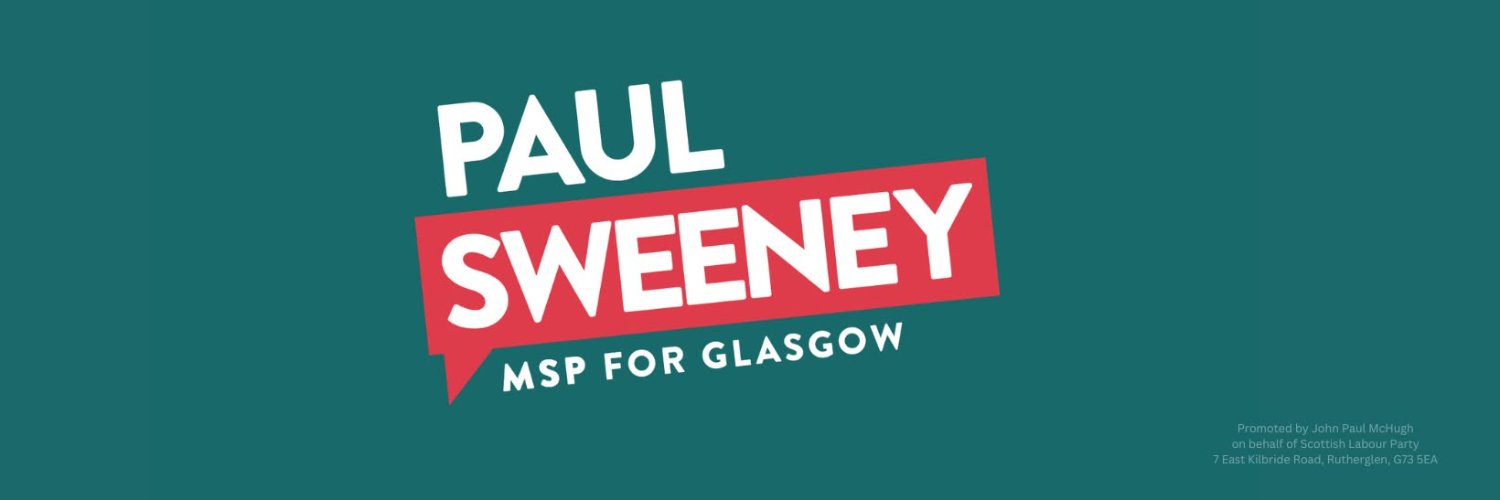 Paul Sweeney MSP banner