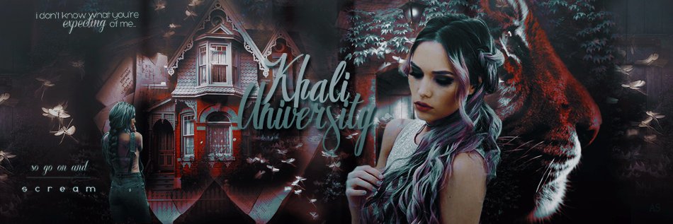 Khali University banner