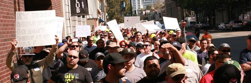 UA Local Union 393 banner