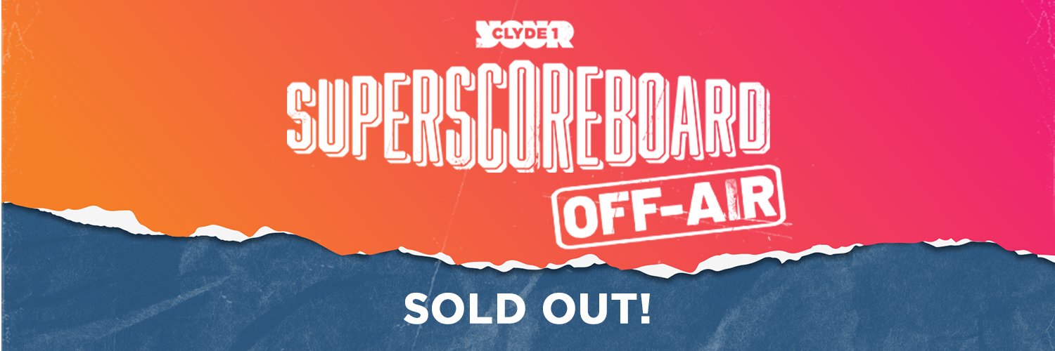 Clyde 1 Superscoreboard banner