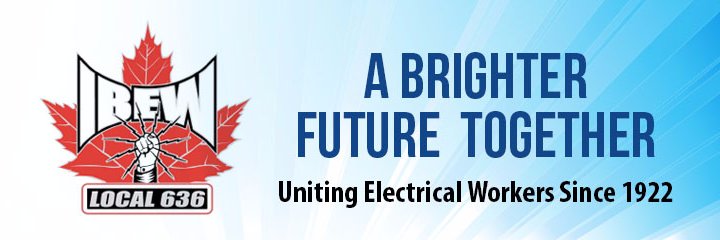 IBEW Local 636 banner