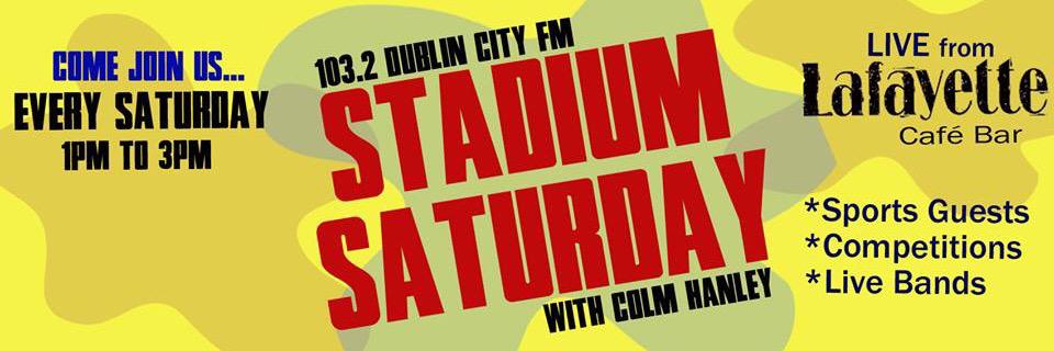 Stadium Saturday banner