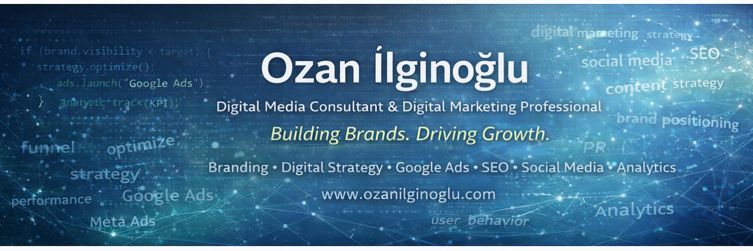 Ozan İlginoğlu banner
