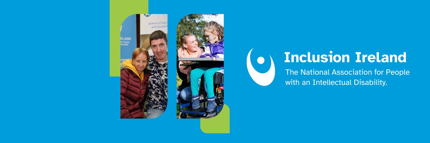 Inclusion Ireland's banner