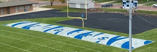 Coach Ryan Pearson's banner