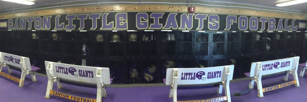 Canton Football's banner