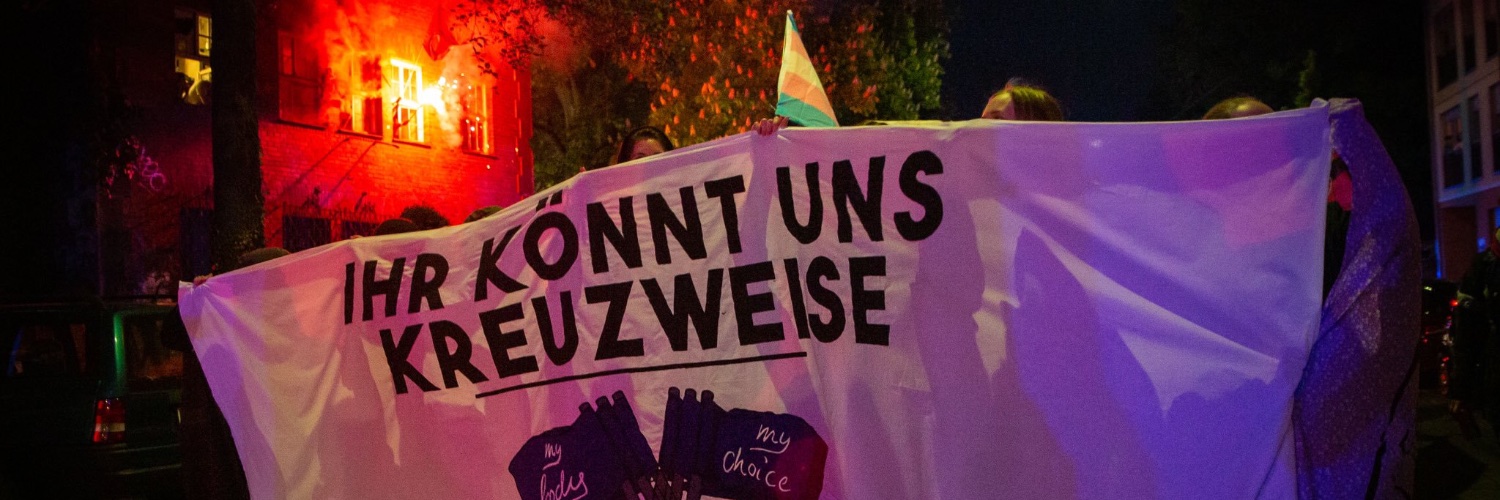 Antisexistische Aktion München banner
