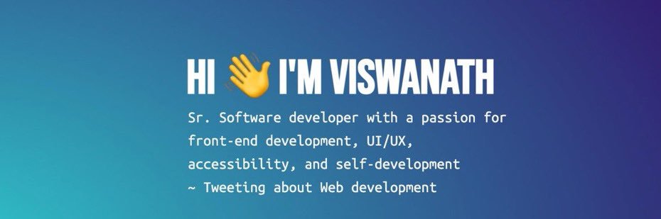 mcviswanadha's profile banner image