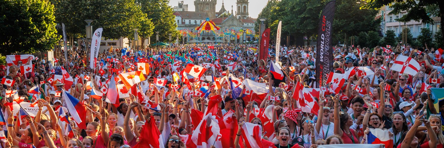 Dance World Cup banner
